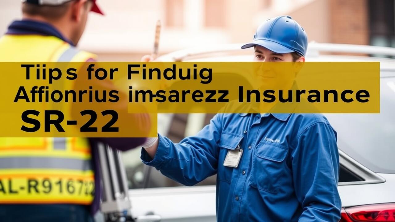 Tips for Finding Affordable SR-22 Insurance in Chicago